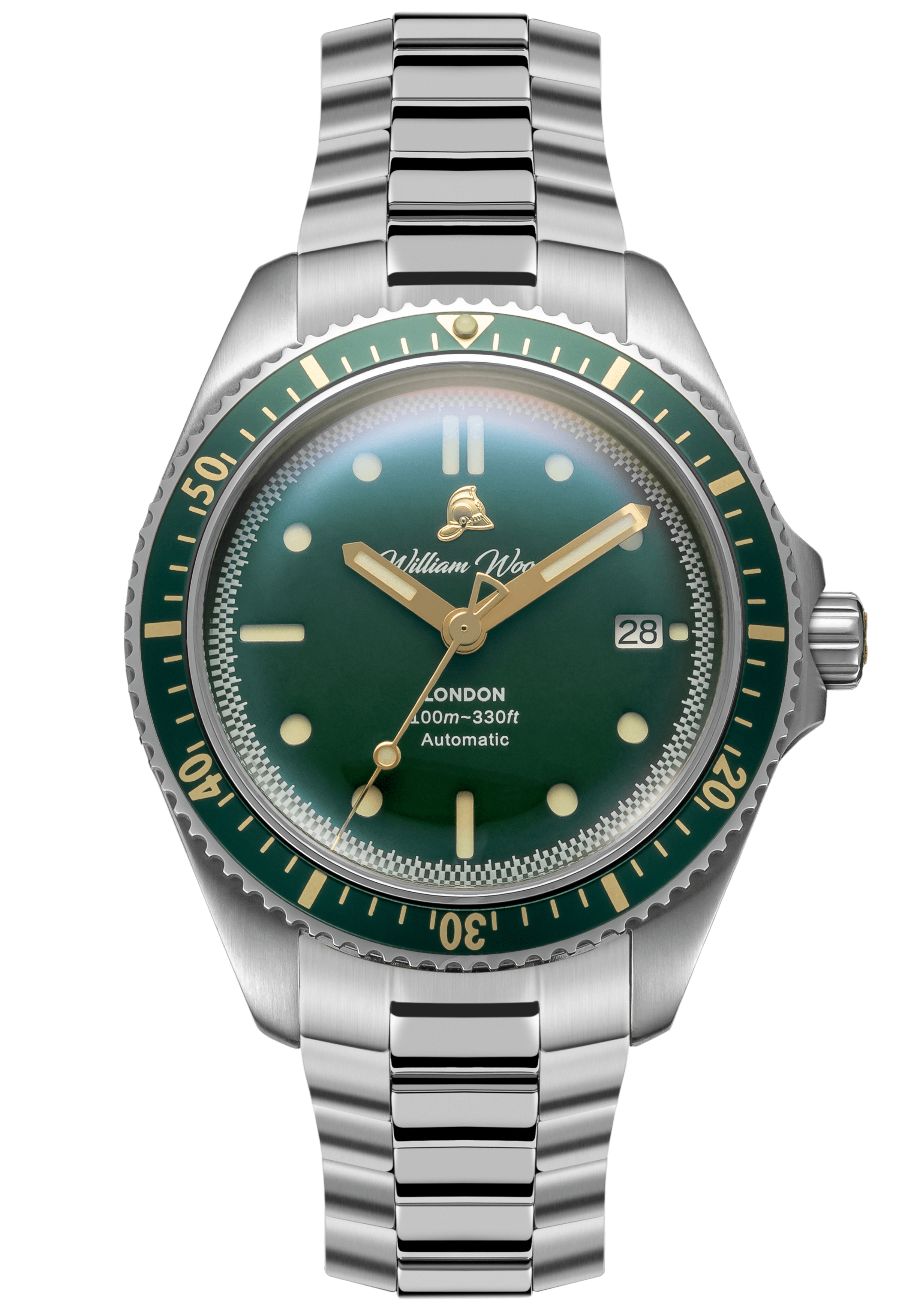 The Valiant Green Watch - Japanese Movement
