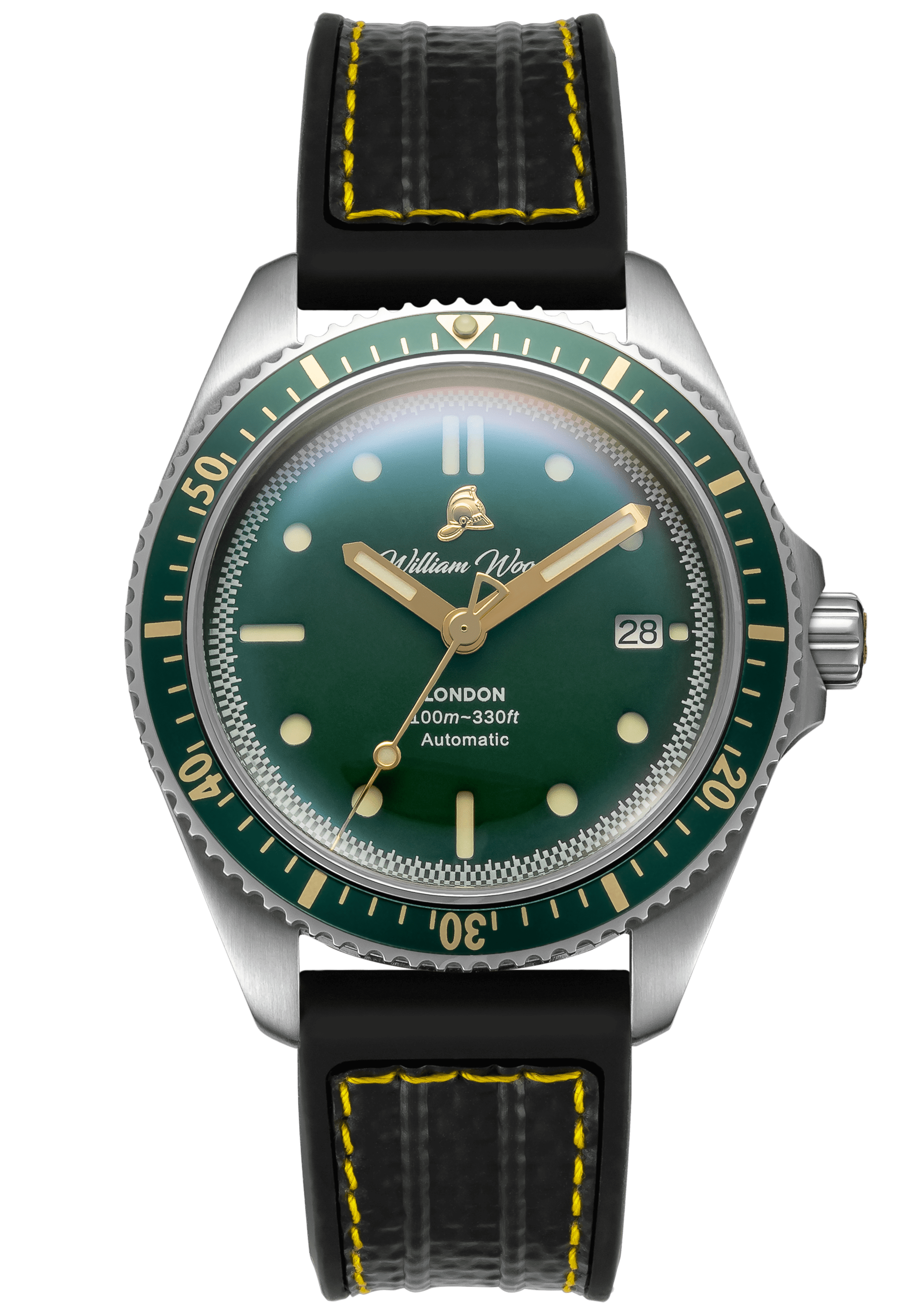 The Valiant Green Watch - Japanese Movement