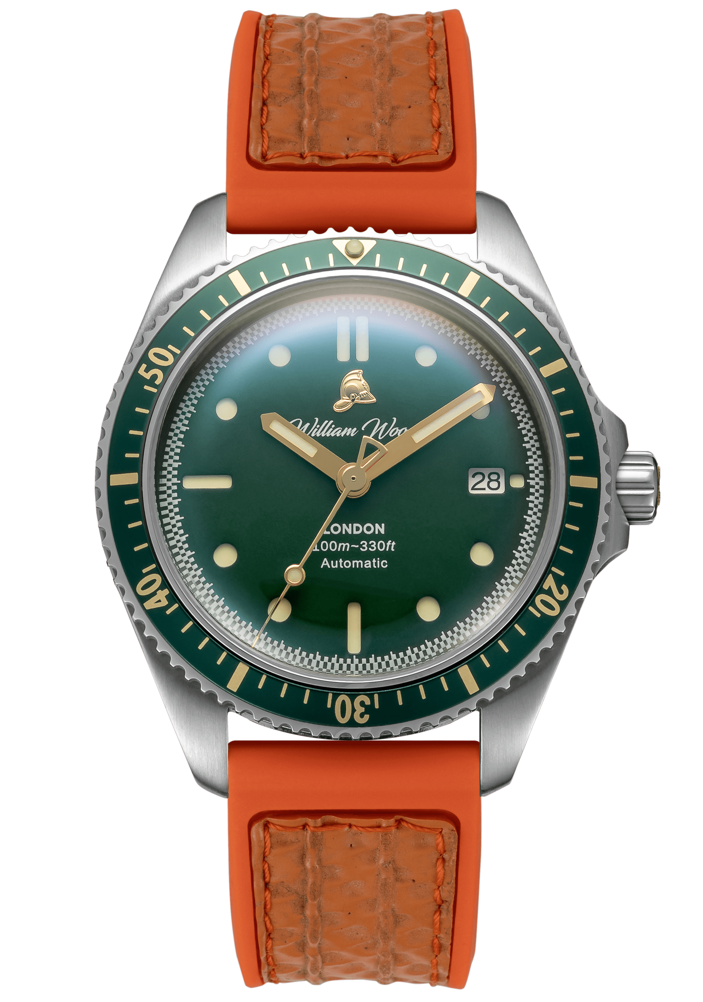 The Valiant Green Watch - Japanese Movement