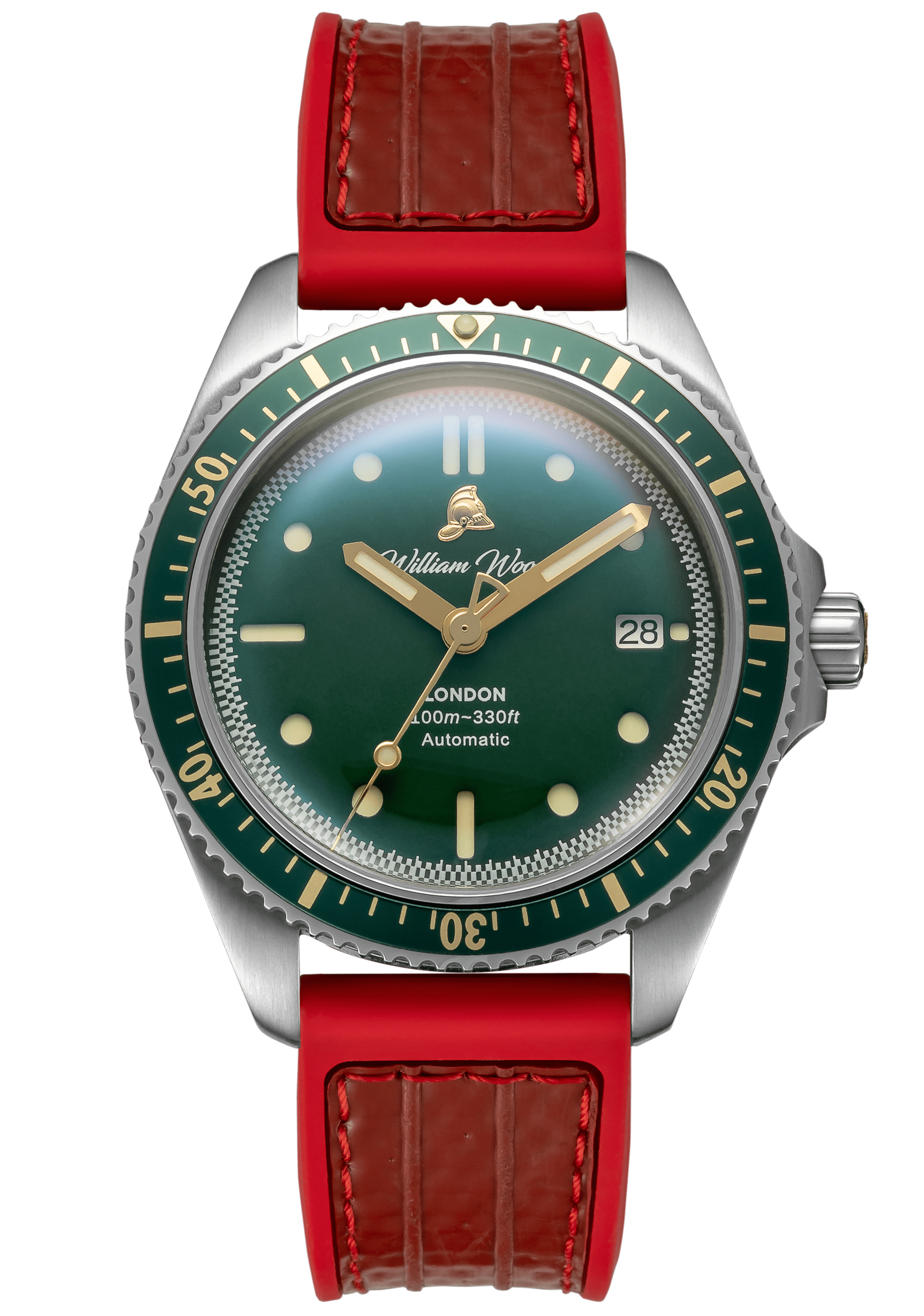 The Valiant Green Watch - Japanese Movement