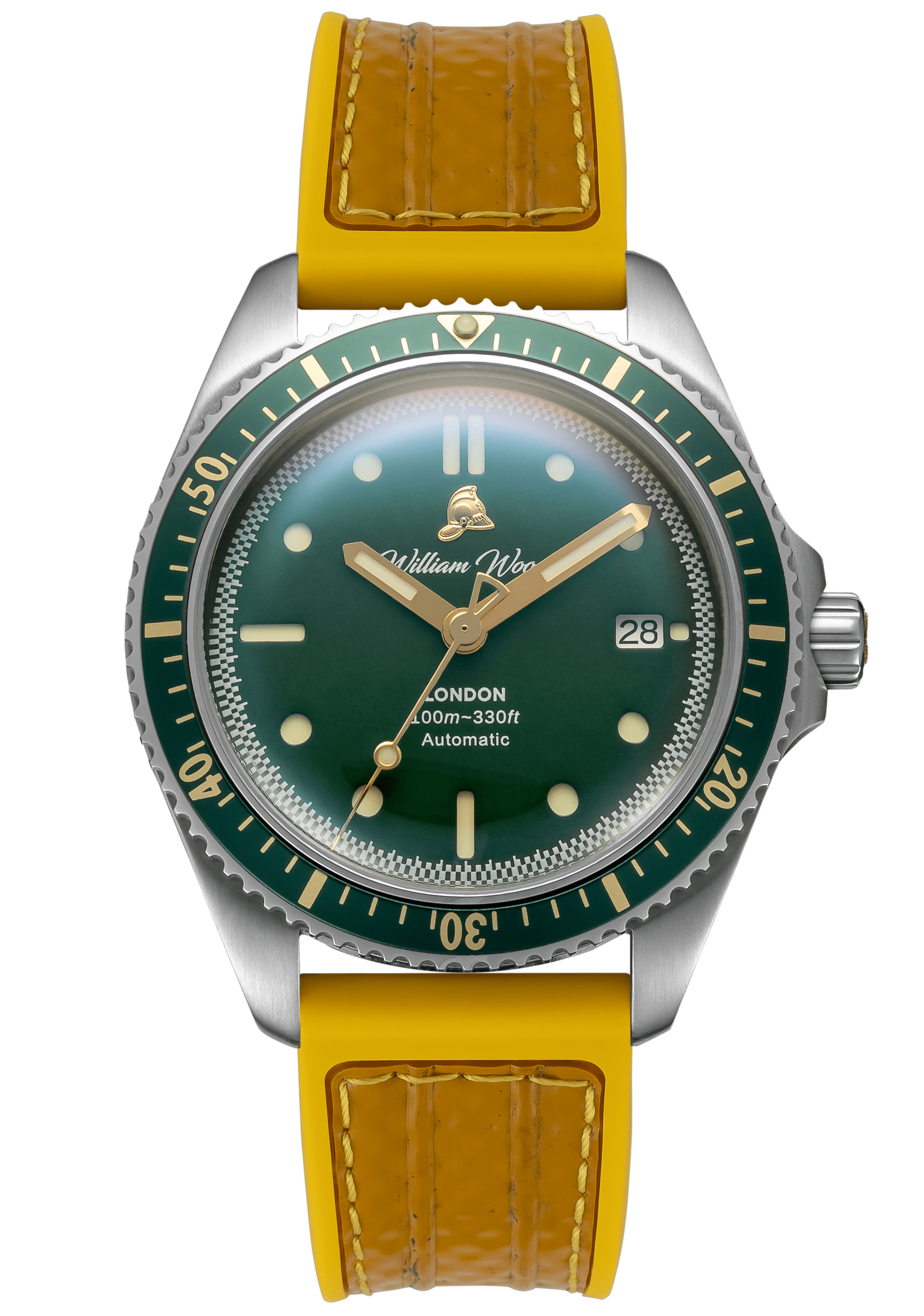 The Valiant Green Watch - Japanese Movement