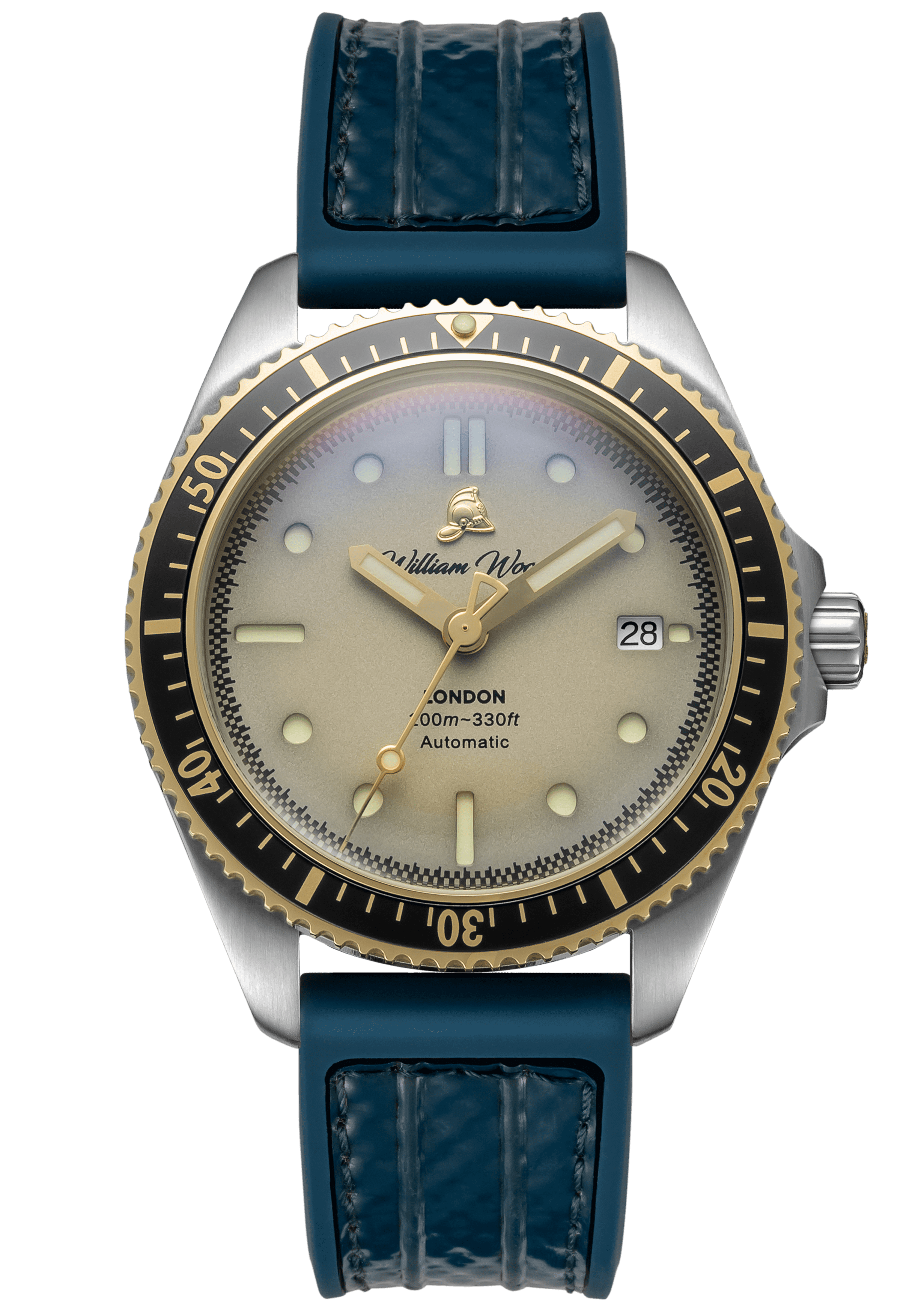 The Valiant White Watch - Japanese Movement