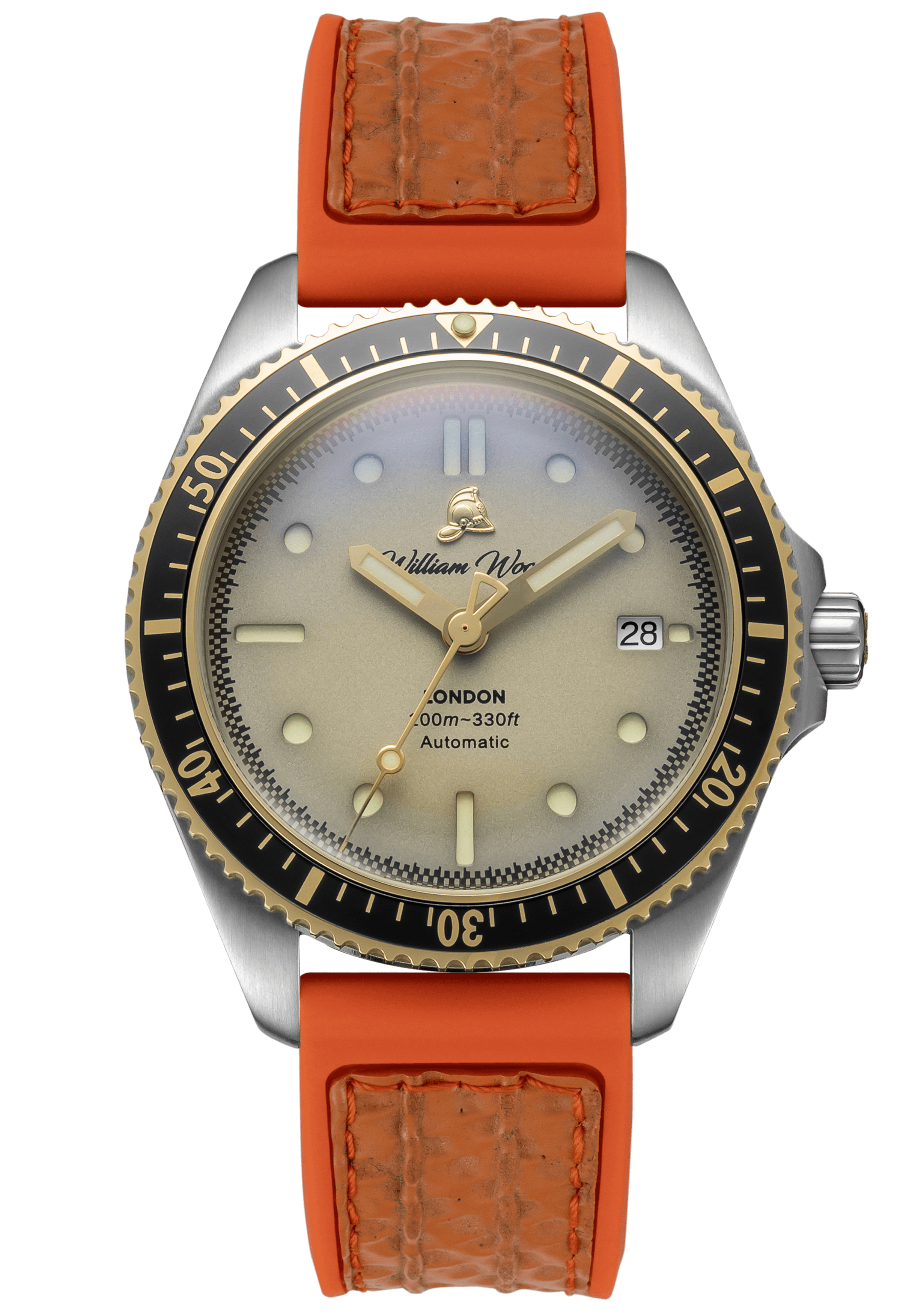 The Valiant White Watch - Japanese Movement