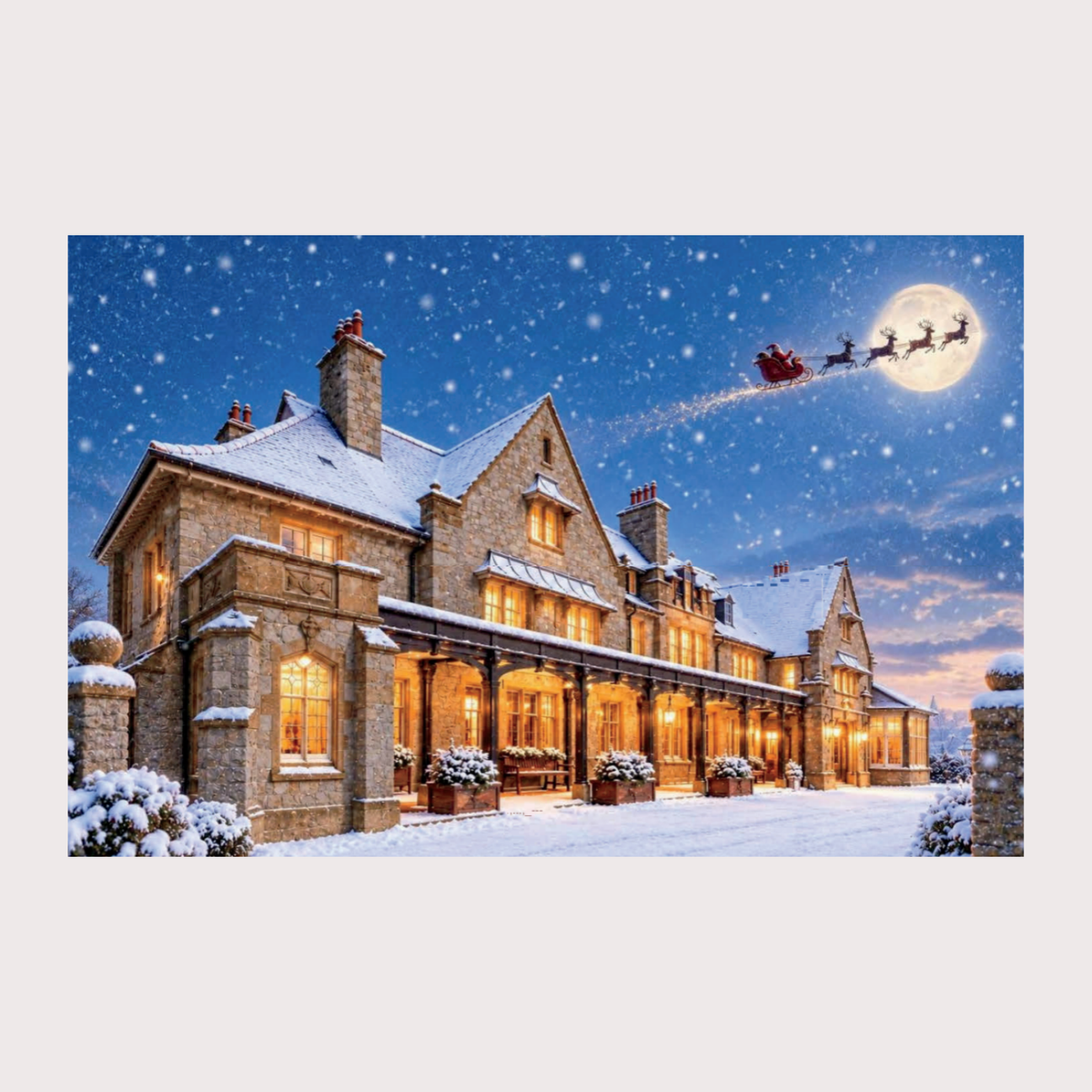 Christmas Card Harcombe House