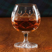 Brigade Engraved Panel Cut Crystal Brandy Goblet- J30B