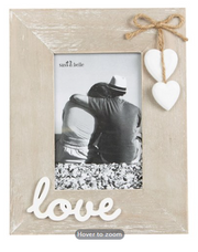 Ashley Farmhouse Love Standing Photo Frame