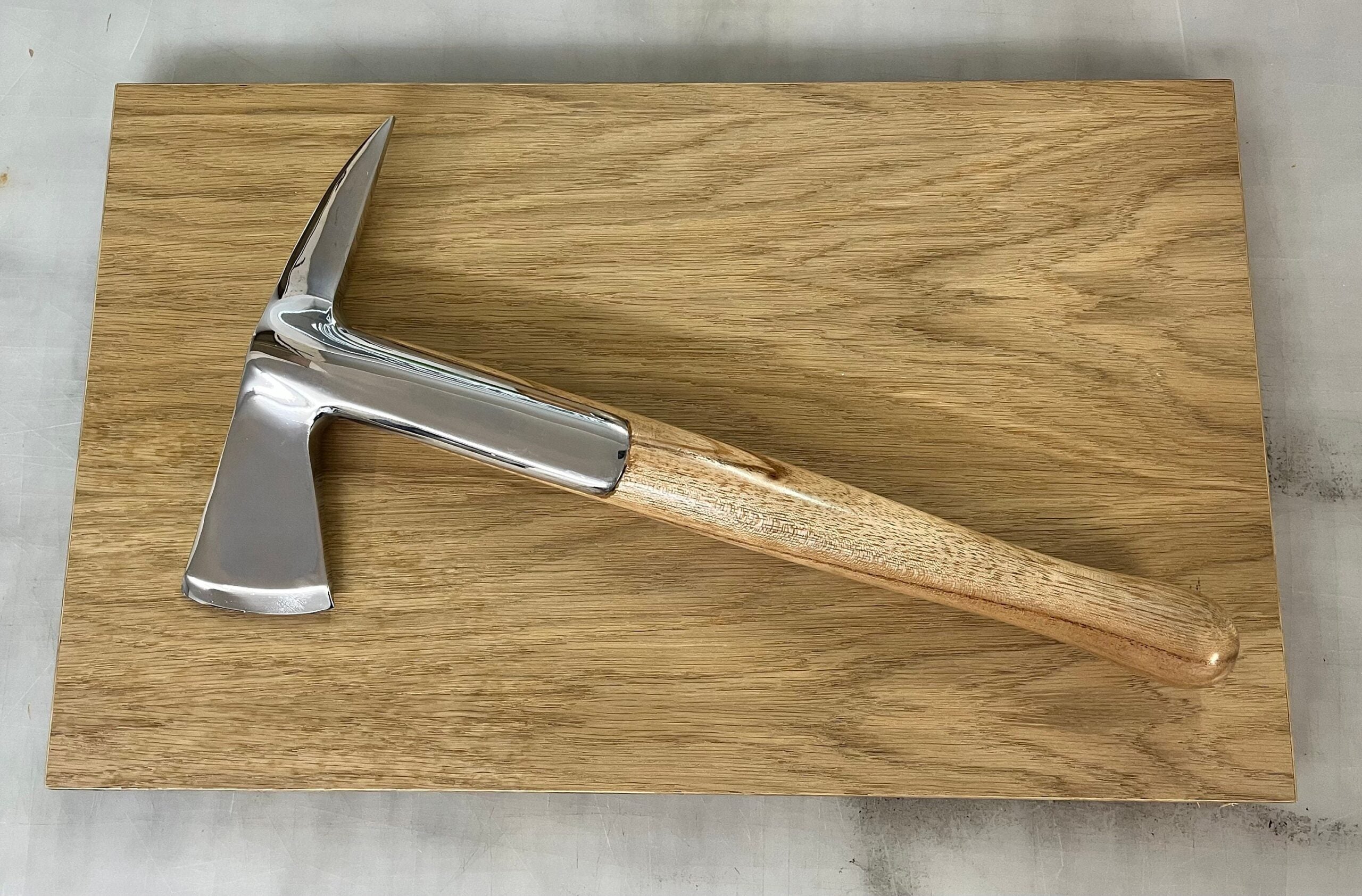 Mounted Presentation Axe on Board (Plain)