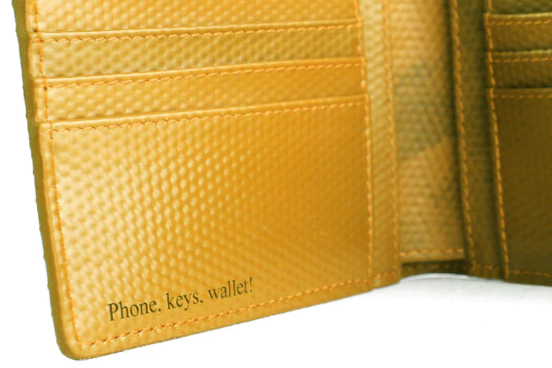 Elvis & Kresse Wallet - Yellow Hose