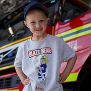 Blaze Bear T-Shirt - Grey