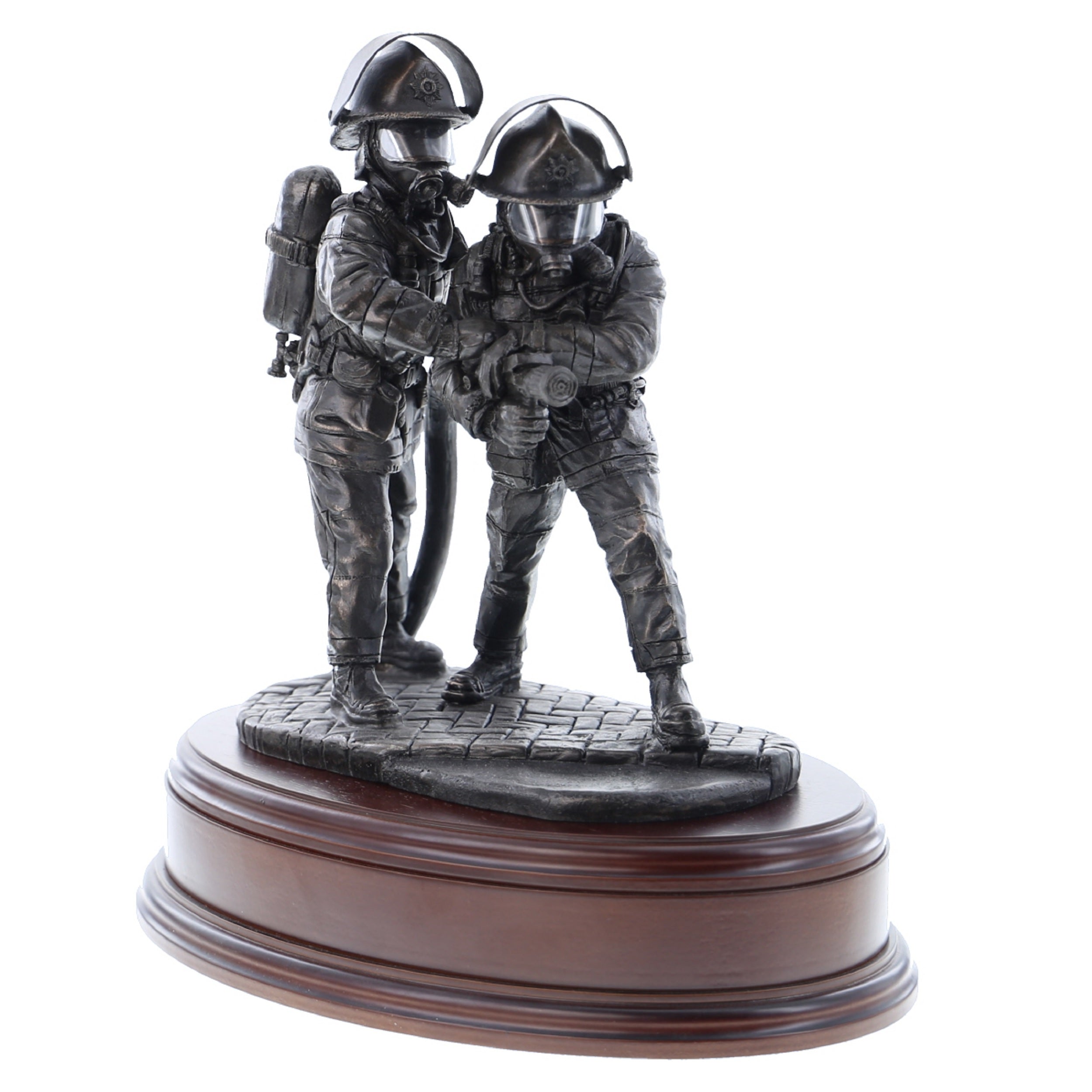 The Branch - Pair of Firefighters with Hose - B432