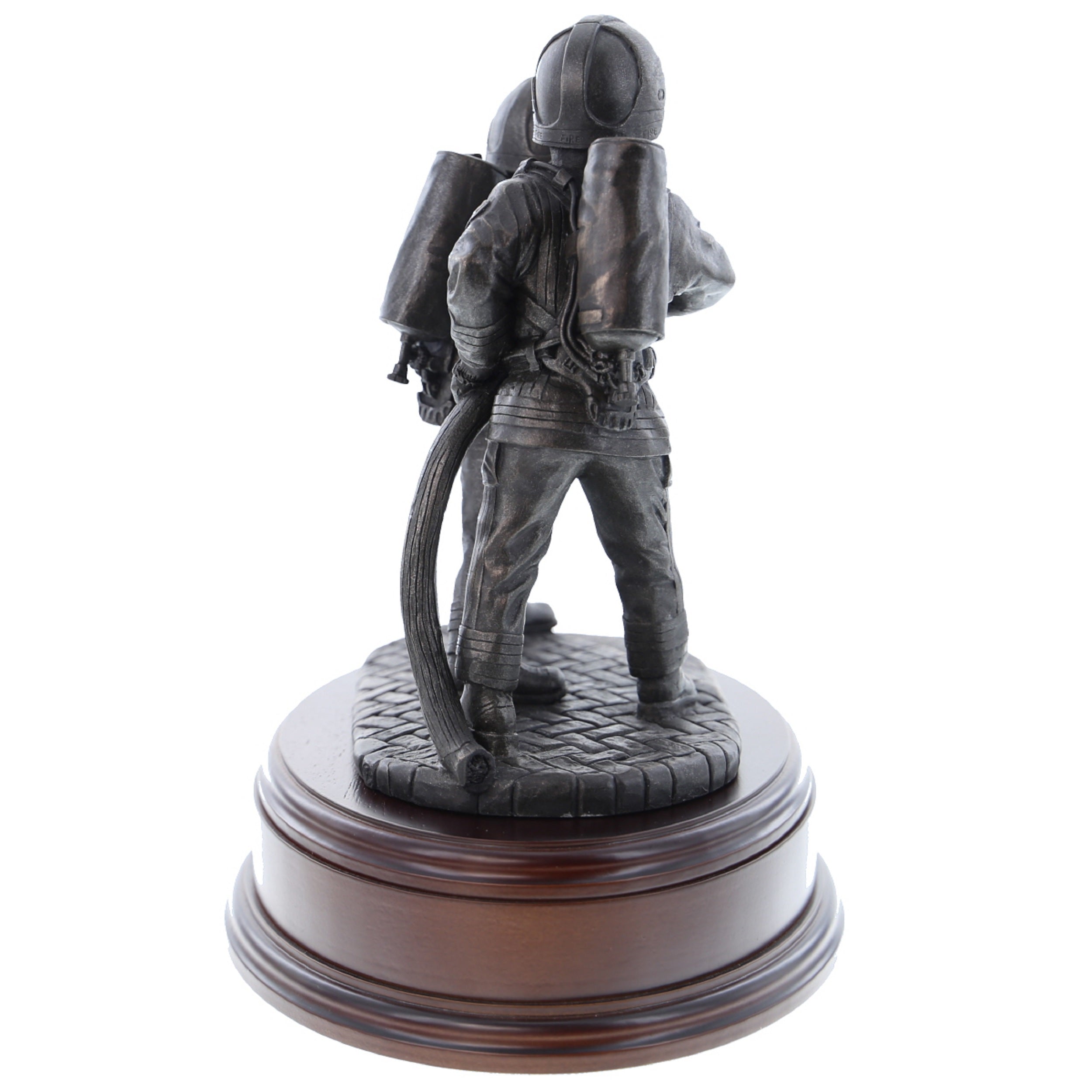 The Branch - Pair of Firefighters with Cromwell Helmets - B433