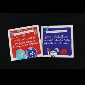 "You Know Christmas Is Coming When...Part 1" Christmas Card Twin Pack