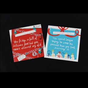 "You Know Christmas Is Coming When...Part 2" Christmas Card Twin Pack