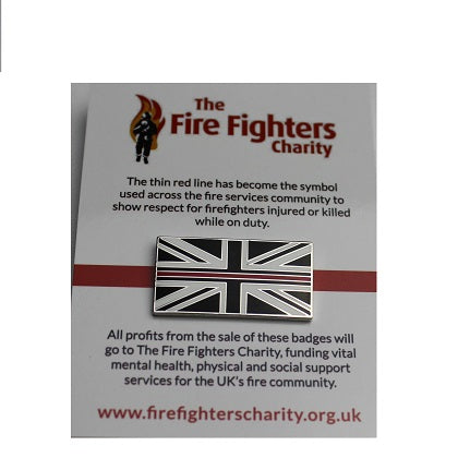 Thin Red Line Lapel Pin