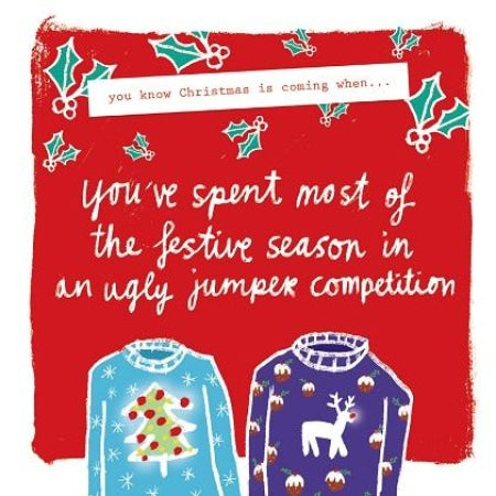 You Know Christmas Is Coming When...part 1 Card Twin Pack Cards